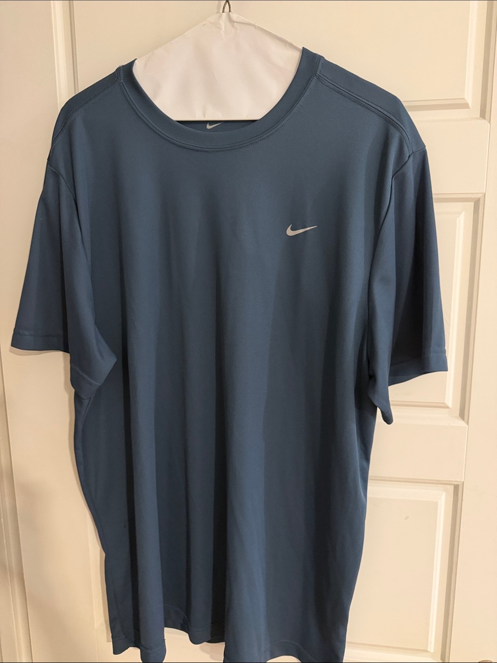 Nike Men's Short-Sleeve  Dri Fit Performance Tee — Slate Blue